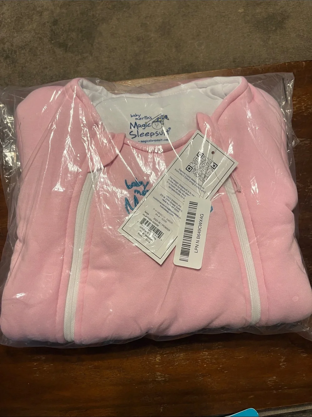 Baby Merlin's Microfleece Magic Sleepsuit